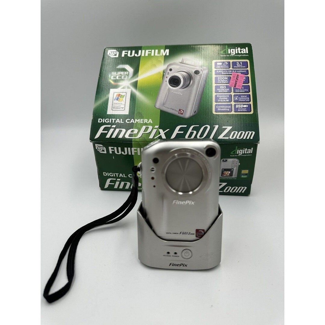 Vintage Y2k Fujifilm Finepix F601 Zoom Super CCD 3.1MP Compact Etsy