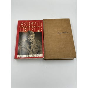 Crusade in Europe by Dwight D. Eisenhower 1948 Hardcover First Edition Vintage