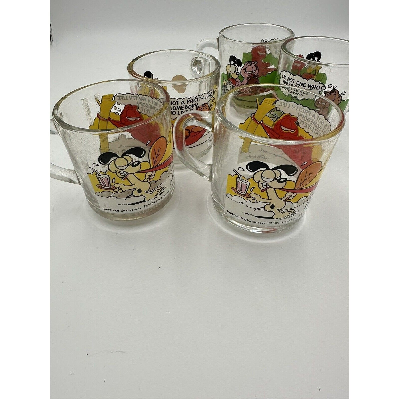1978 Mcdonalds Garfield Mug Value - 9es5t8w