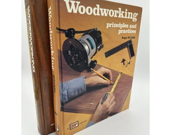 1981 ATP Woodworking Guides Principles Practices Hardcover Carpentry Textbooks