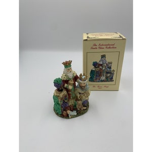Vintage International Santa Claus Collection Spain The Three Magi Figurine 1995