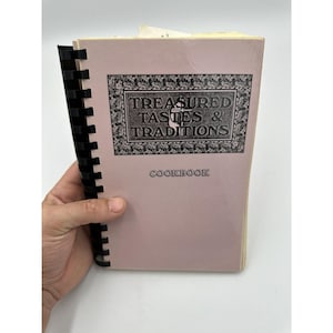 Vintage Cook Book Mansfield, Texas 1990 First United Methodist Church Recipes