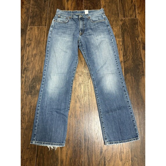 VTG 90s Men's Lucky Brand Dungarees Relaxed Fit Long Length Jeans