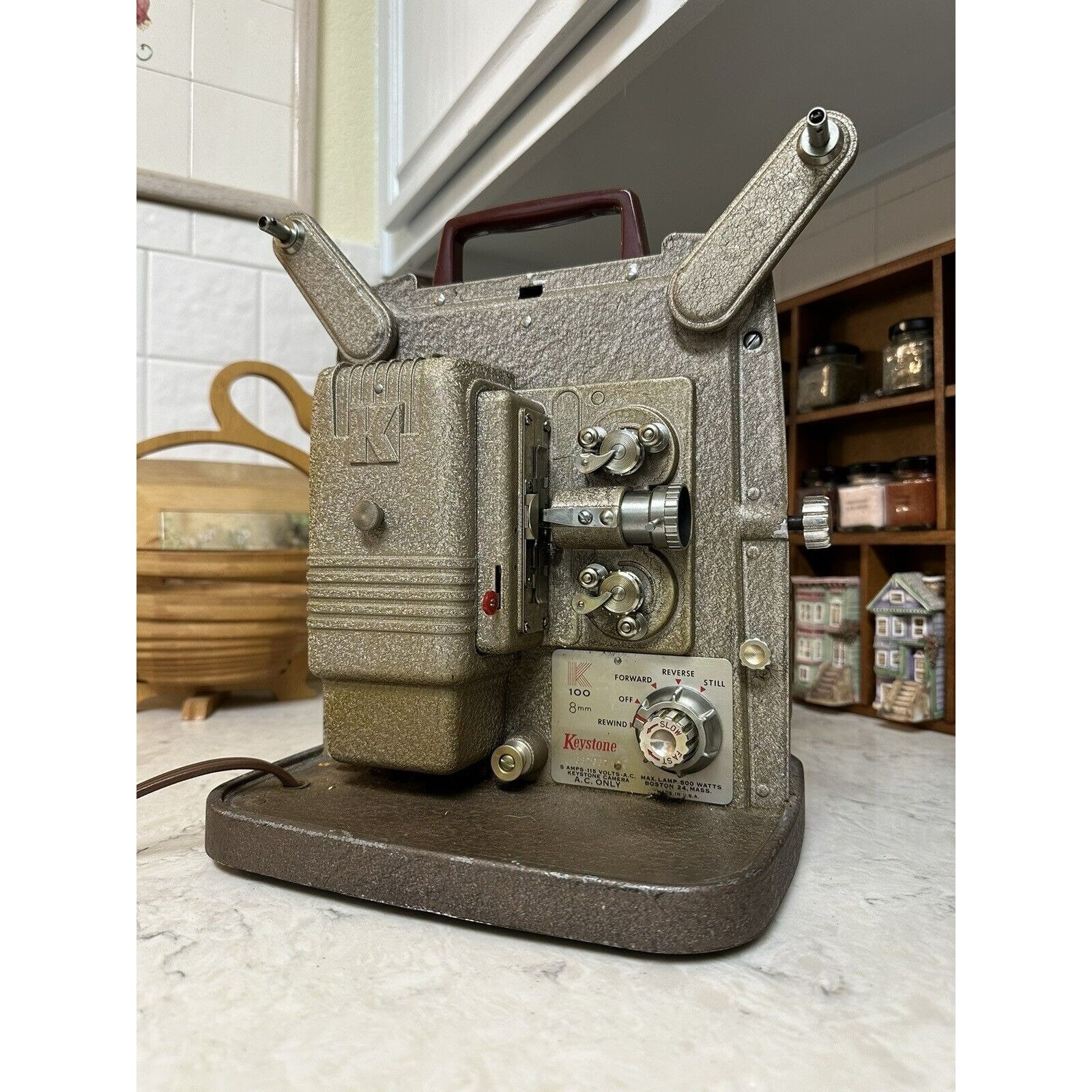 VINTAGE Mickey Mouse Keystone 8mm Automatic Movie Projector Model