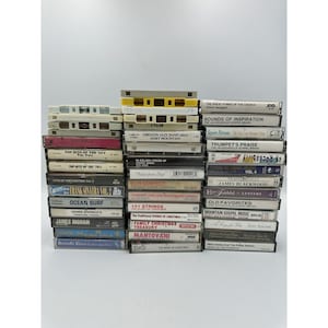 Lot of 43 Cassette Tapes - Early Rock & Roll, Blues, Old Country, Gospels and More Cassette Lot
