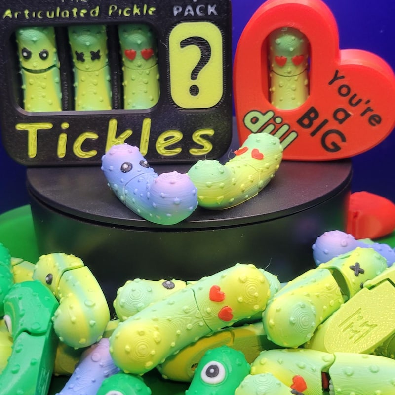 Tickle Pickle Stl Etsy