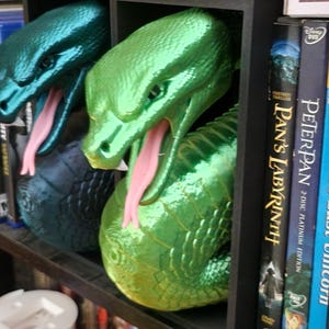 Slithering Snake inspired book nook by Craftykid3d