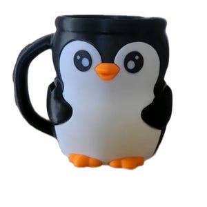 Pebbles The penguin ice cream pint cozy