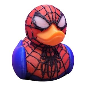 3D Printed Spider-Duck Figure: Jeep & Collector Novelty