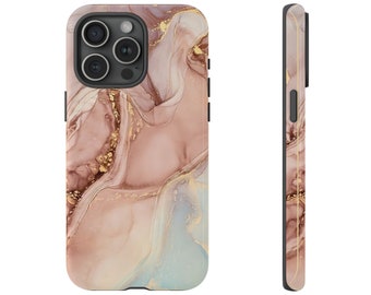 Beige and Gold phone case, iPhone 11,12,13,14,15 case, Samsung s22,21,20 phone case, Google Pixel phone case,