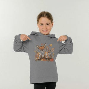 Woodland Animals Kids Hoodie