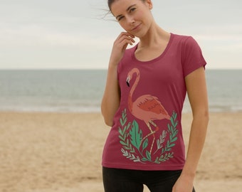 Mingo Ladies Scoop Neck Tee