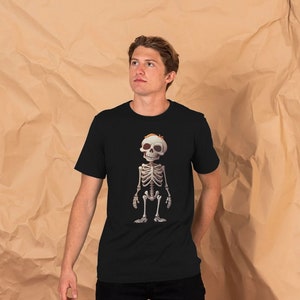 Cartoon skelet T-shirt