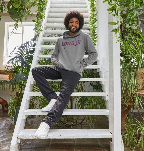 Felpa con cappuccio Londra Italia