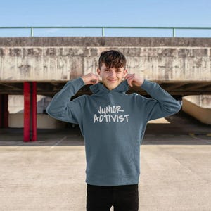 Junior Activist Kids Pullover Hoodie
