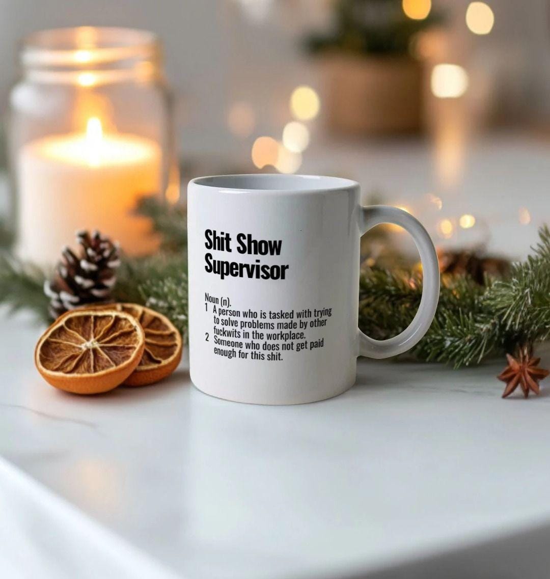Shit Show Supervisor Mug