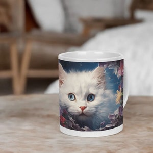 Peeking Kitty 1 Mug