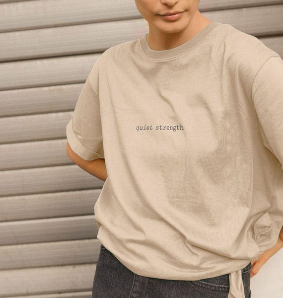 Quiet Strength – Ladies Relaxed Fit T-shirt
