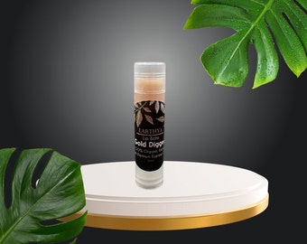 100 % All Natural | Lip Balm | Handmade  | "Gold Digger" | Lip Rescue