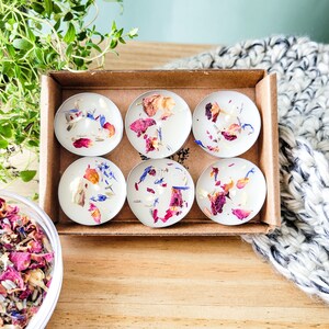 Hand Poured Beeswax Tea Lights 100% Pure Bees Wax Candle Tealight Candles Natural Handcrafted USA Tea-Light Handmade Fairycore Cottagecore