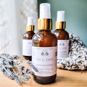 Organic Bug Off Spray: Plant-Based Insect Away
