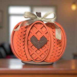 Pumpkin Shelf Sitter Fall Mantel Decor Pumpkin Sweater Decoration Tiered Tray Pumpkin Wooden Pumpkin Decor Pumpkin Spice Decor