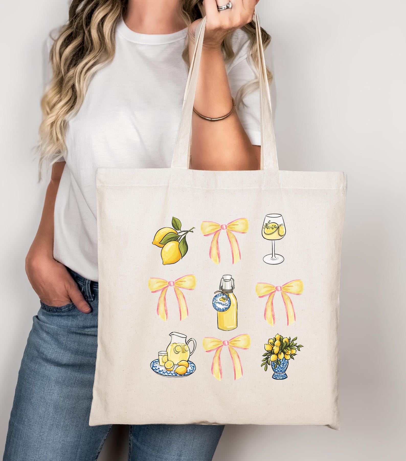Limoncello Stripe Tote