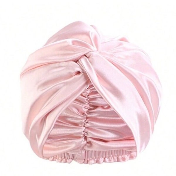 Silk satin Caps - Silk satin Bonnets - Hair care- Silk  smooth Turban- Sleep Hair Caps- Gifts for her women-  Stylish  women turban for her