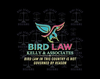 Always Sunny Bird Law Charlie SVG + PNG, Sweet Dee Sunny In Philadelphia Funny Svg & Png Files