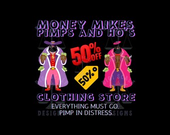 Friday After Next Christmas Money Mike's Pimps N Hos SVG + PNG, Craig Day Day Friday Movie Funny svg png File