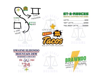 Idiocracy Bundle 5 SVG Pack, Funny Idiocracy Movie Bundle Of 5 svg Designs