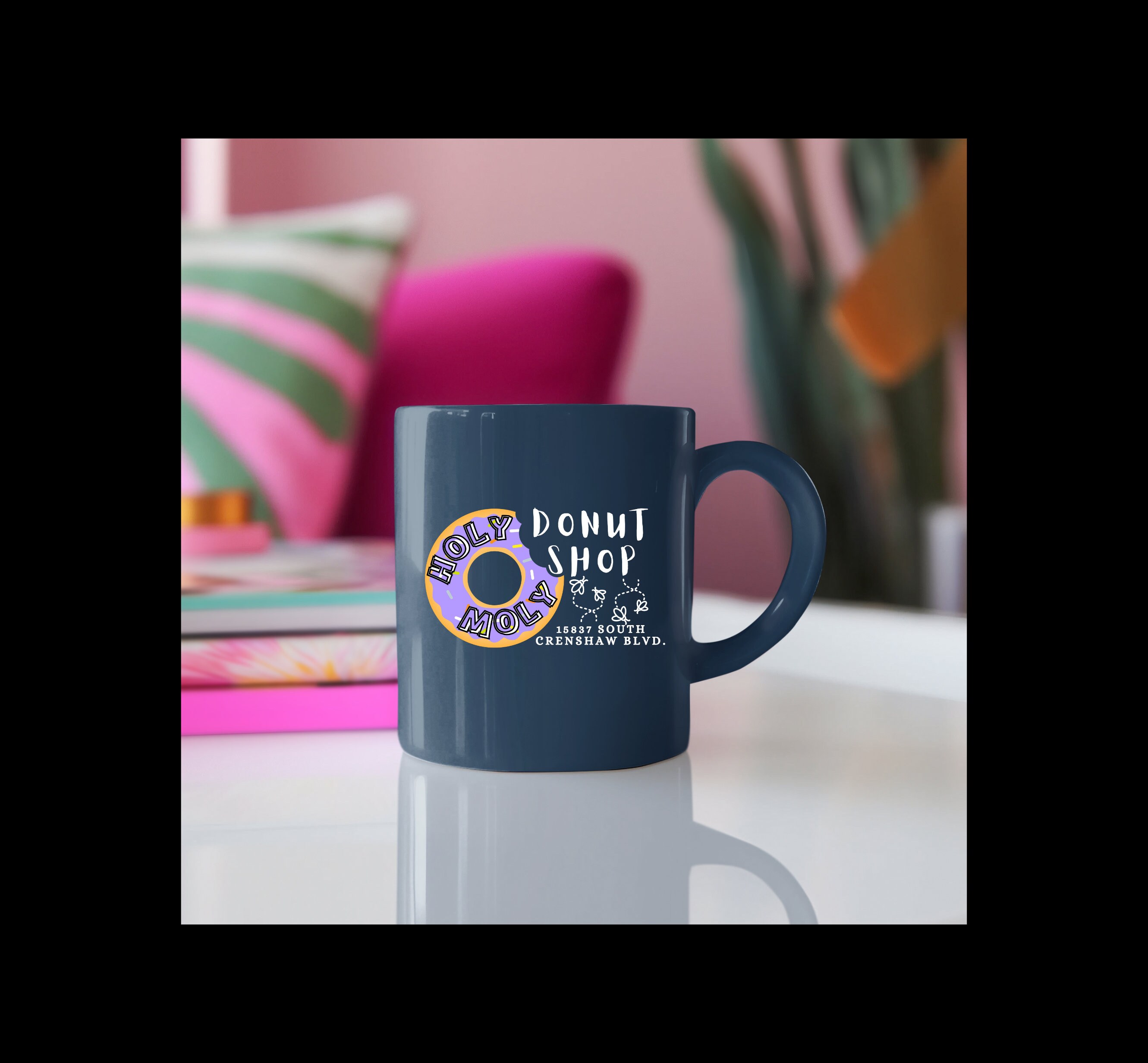 Friday Movie Holy Moly Donut Shop SVG PNG File, Craig Dayday Friday