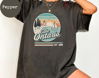 Lake Ontario Great Lakes Shirt, Vintage Quiet Activism Tee, Comfort Colors Canada Tee, Gulf of Mexico Subtle Anti Trump Shirt Travel Shirt