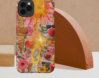 Sunset Collage Phone Case| Impact-Resistant Cases| Gift for her| Gift for him| Available on iPhone and Samsung| Phone cases