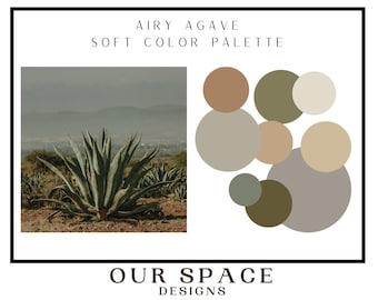 Home Color Palettes - Airy Agave Soft