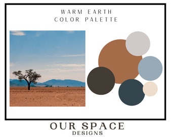 Home Color Palettes - Warm Earth