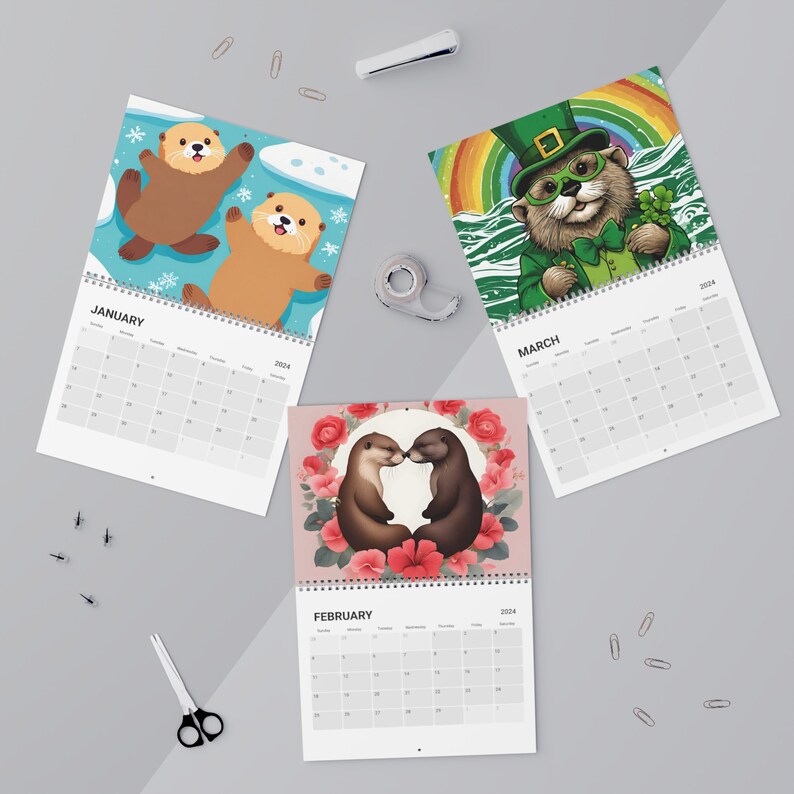 Anotter Year Calendar 2024 Etsy