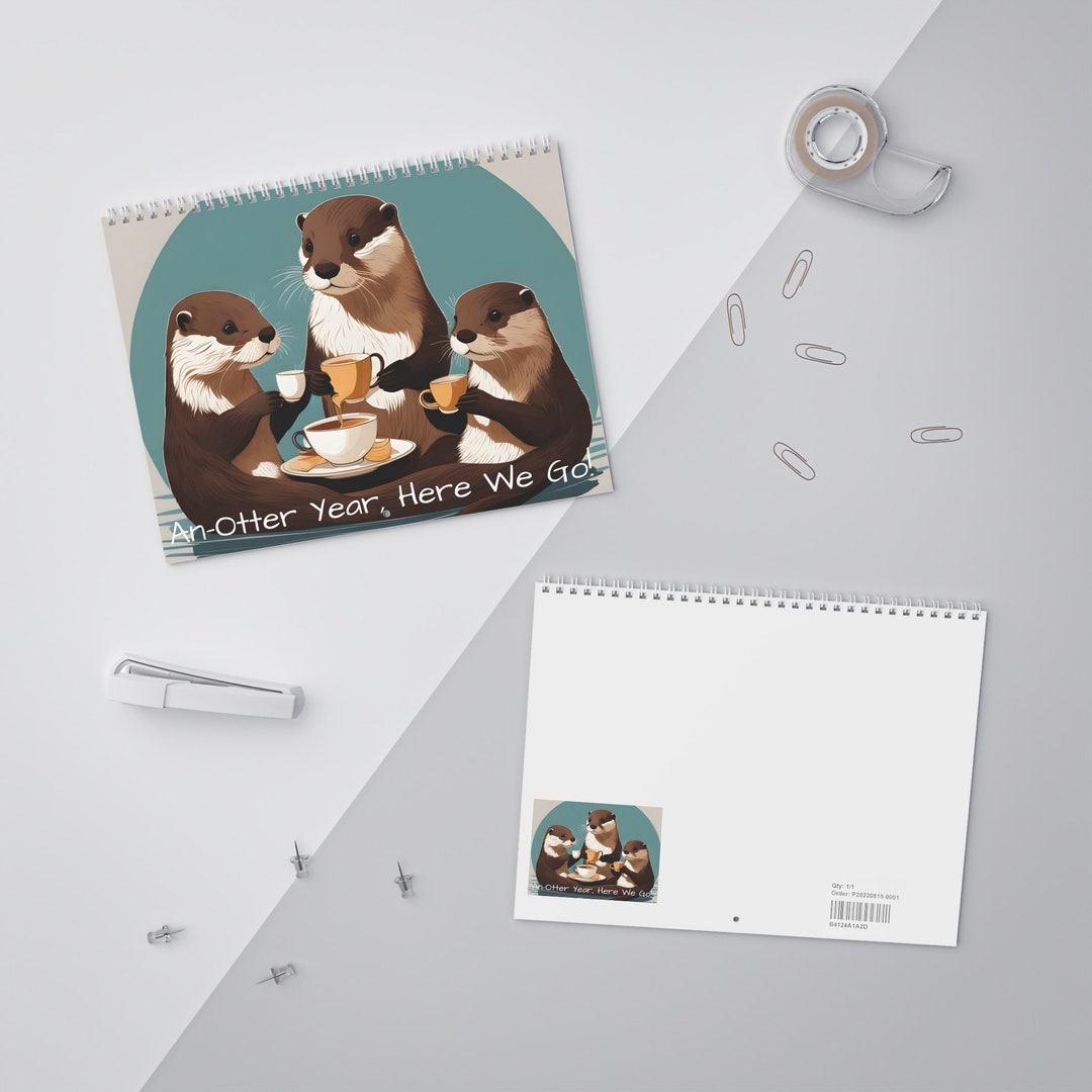 Anotter Year Calendar 2024 Etsy