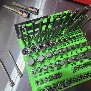 Quinn 87 Pc Master Hex- und Torx-Tablett (nur Tablett!)