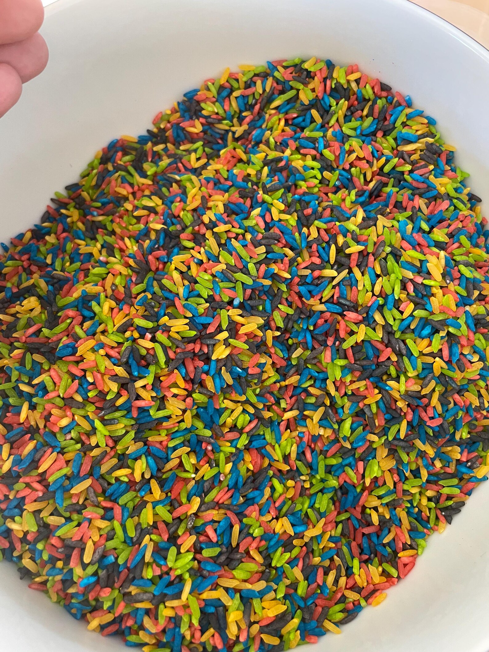 Colored Rice for Sensory Bins, Art, Sensory Bottles, Etc. - Etsy