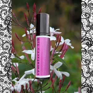 Doll Goth perfume - jasmine and black tea indie scent 10ml