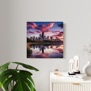Chicago Skyline Acrylic Print - Modern Elegance for Your Space