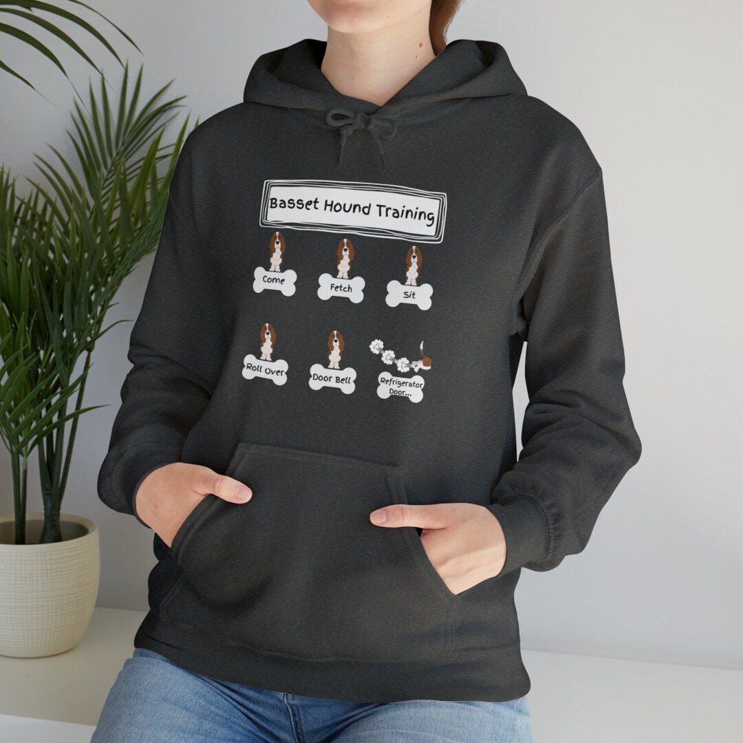 Basset Hound Winter Sport Sweatshirt