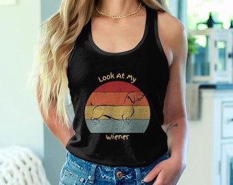 Dachshund T-shirt, Dachshund Tank for Dog Mom/Dad, gift for Dachshund owner or lovers alike. Doxie merch, Texas Wienerfest apparel