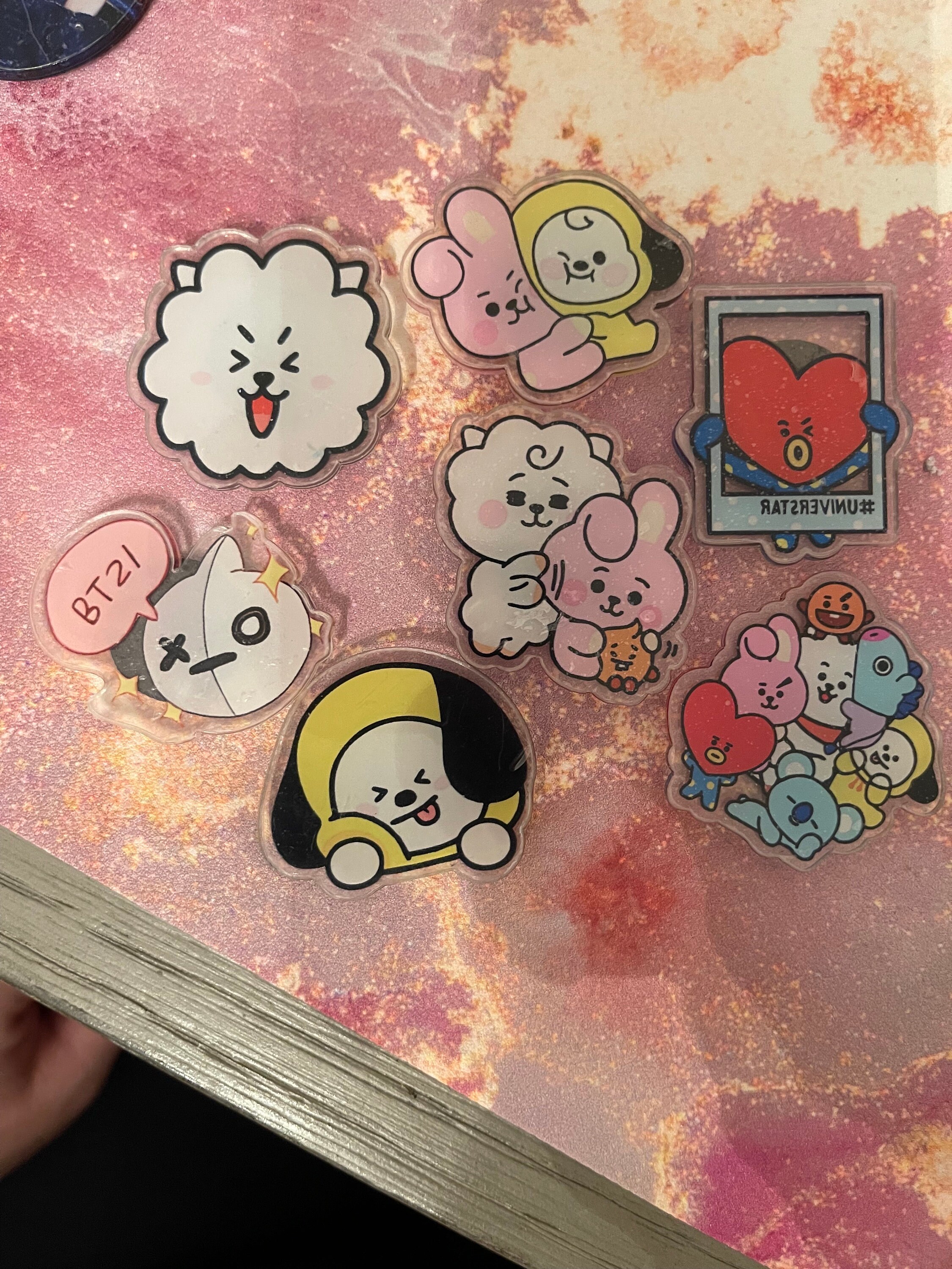 Bt21 Bookmark - Etsy