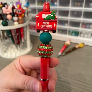 Christmas Beaded pen