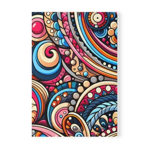 A5 Softcover Notebook, Vibrant Colors, Lined Paper, Flexible Spine, Gift for Students, Artists, Daily Use, Special Occasions,