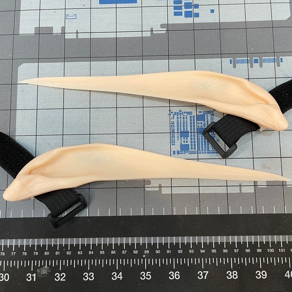 Blood Elf Ears for Cosplay and Headphones Accessory designed by Rykeen