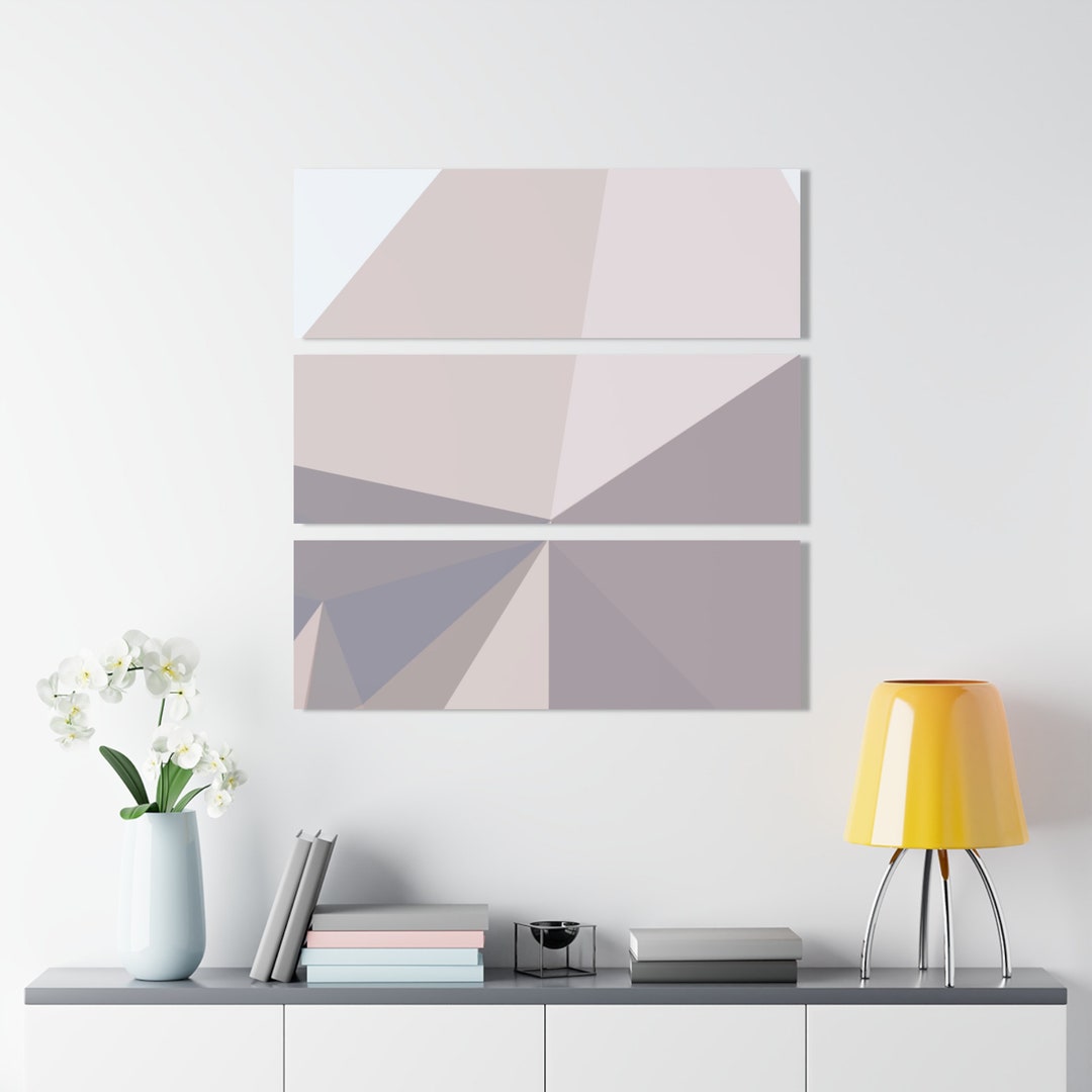 Modern Acrylic Minimalist Wall Art Set 3 Piece Abstract Decor for Home ...