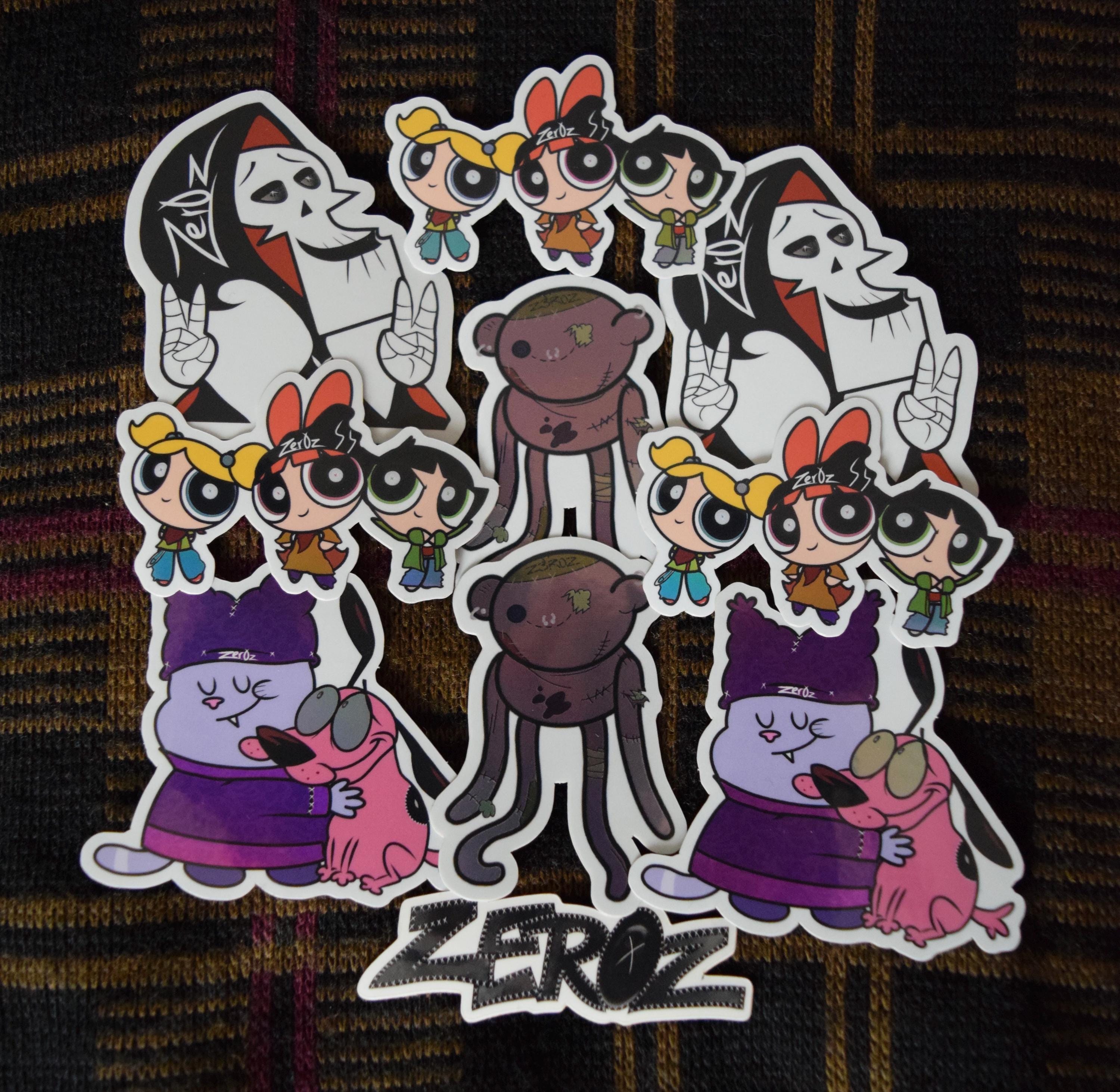 Chowder Show Stickers Chowder X Courage Sticker - Etsy
